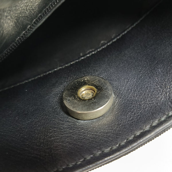 Fabric Shoulder Bag Black