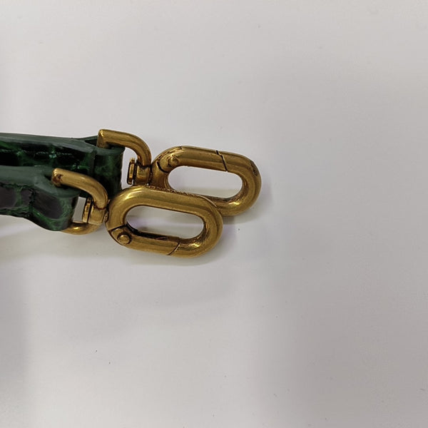 Hourglass S Calfskin Green