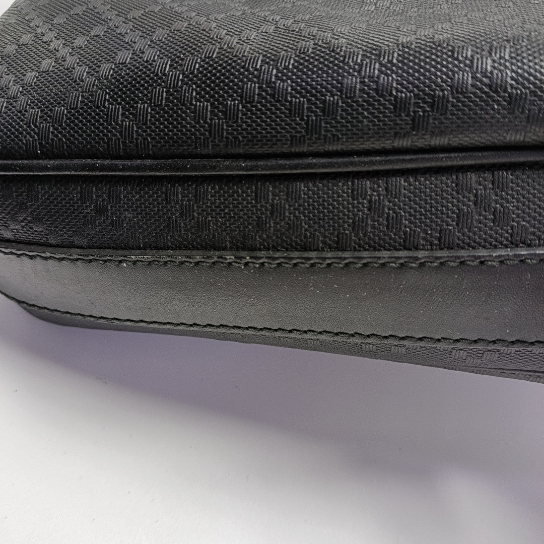 Diamante Quilted Calfskin Black