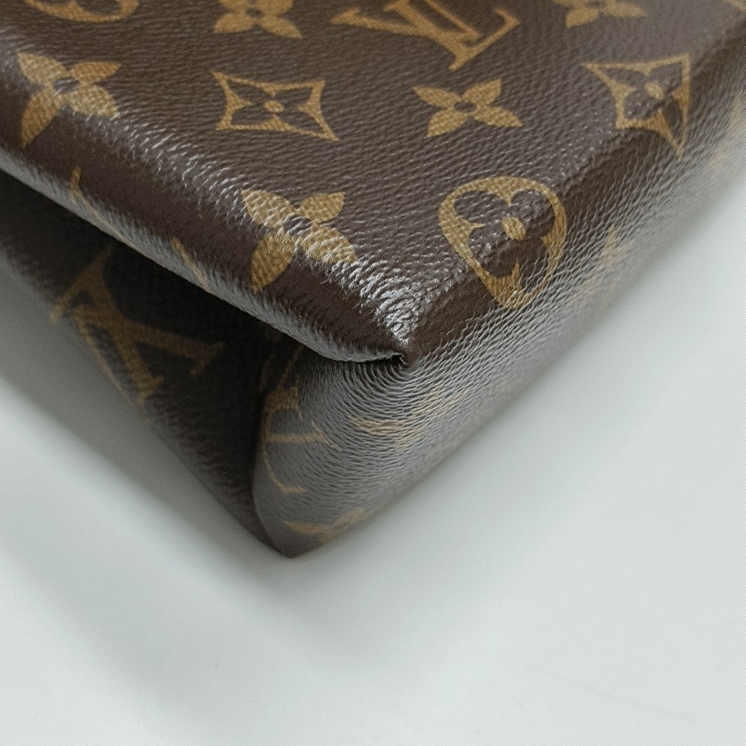 LOCKY BB Monogram Coated Canvas Brown