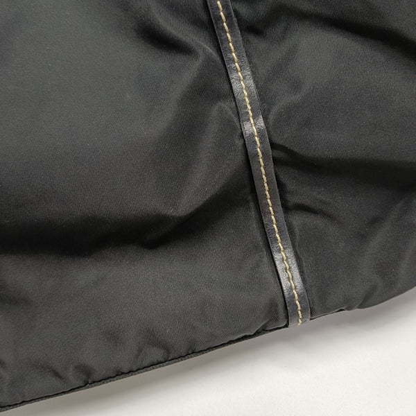 Nylon Shoulder Bag Black