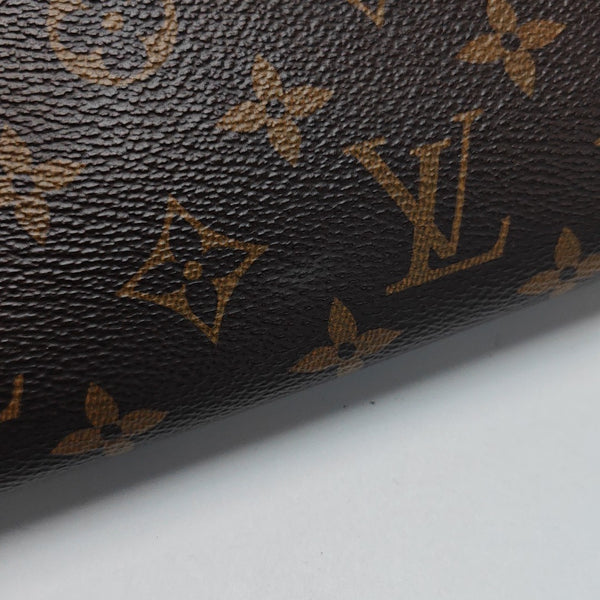 DAUPHINE Mini Monogram Coated Canvas Brown