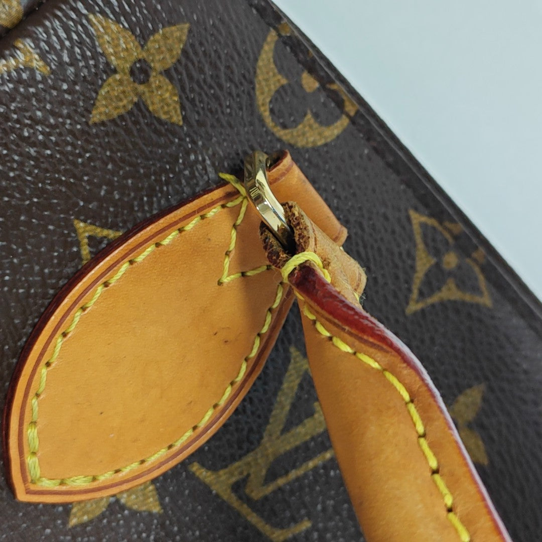 BOETIE PM Monogram Coated Canvas Brown