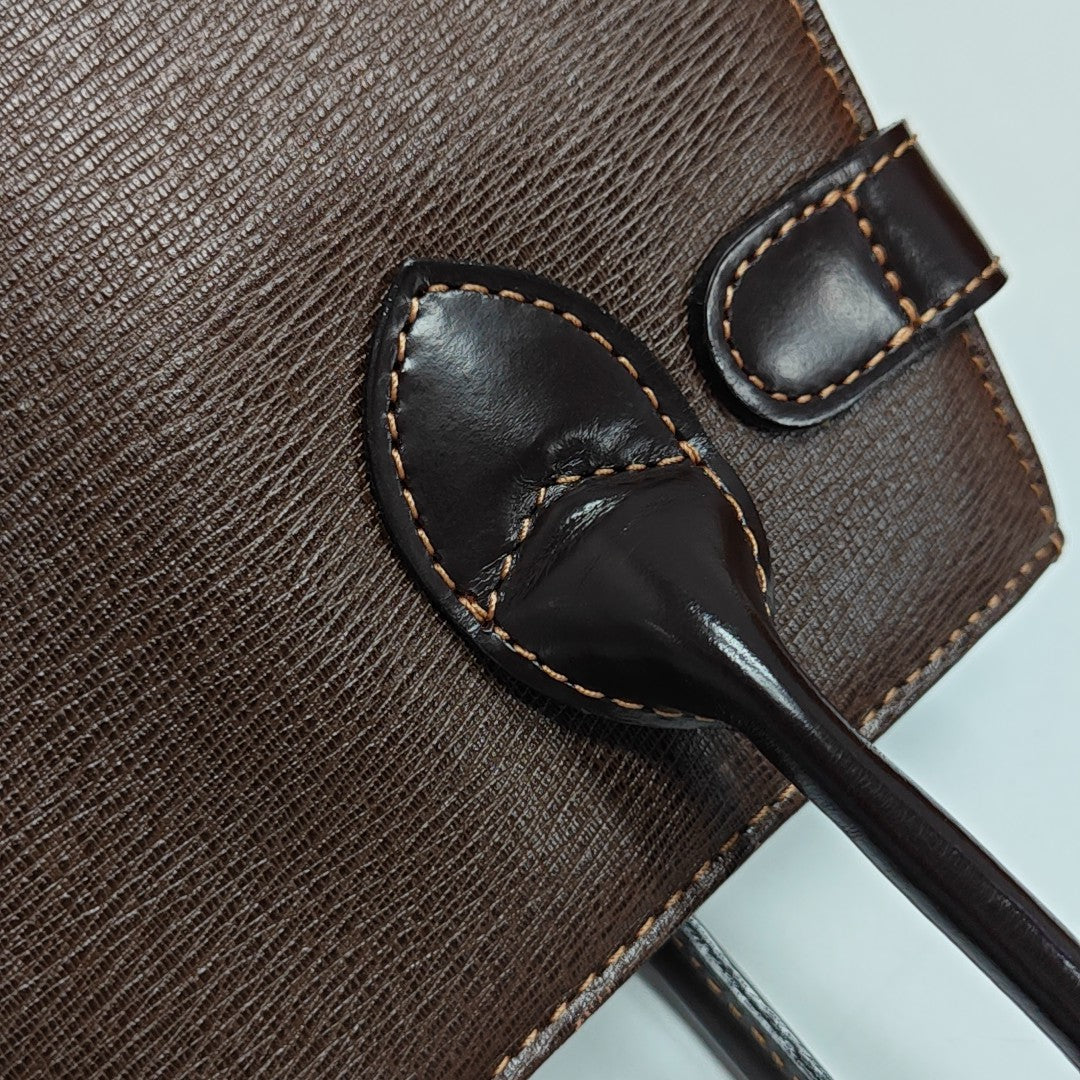Calfskin Tote Bag Brown