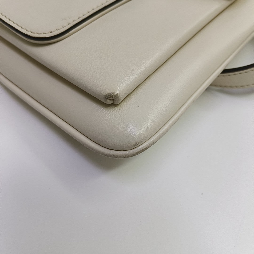 Arli Small Calfskin White