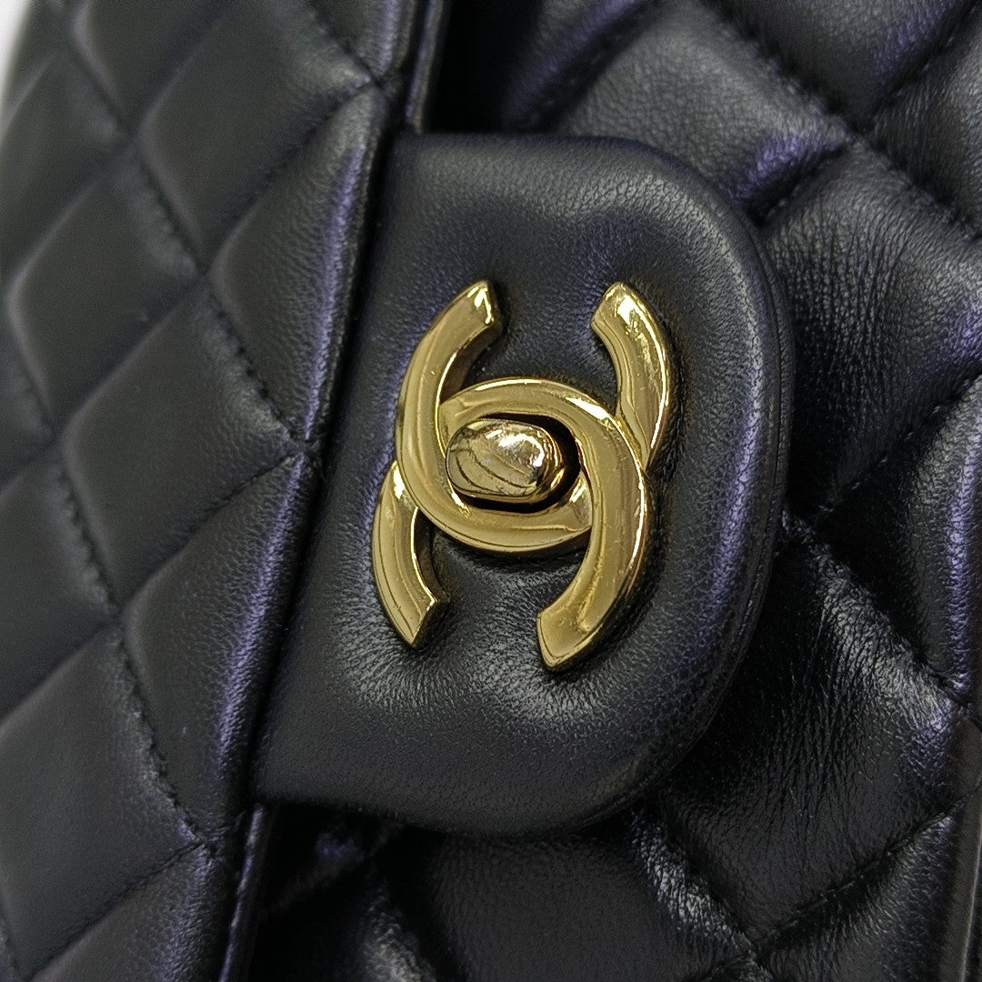 CLASSIC FLAP Mini Quilted Lambskin Black