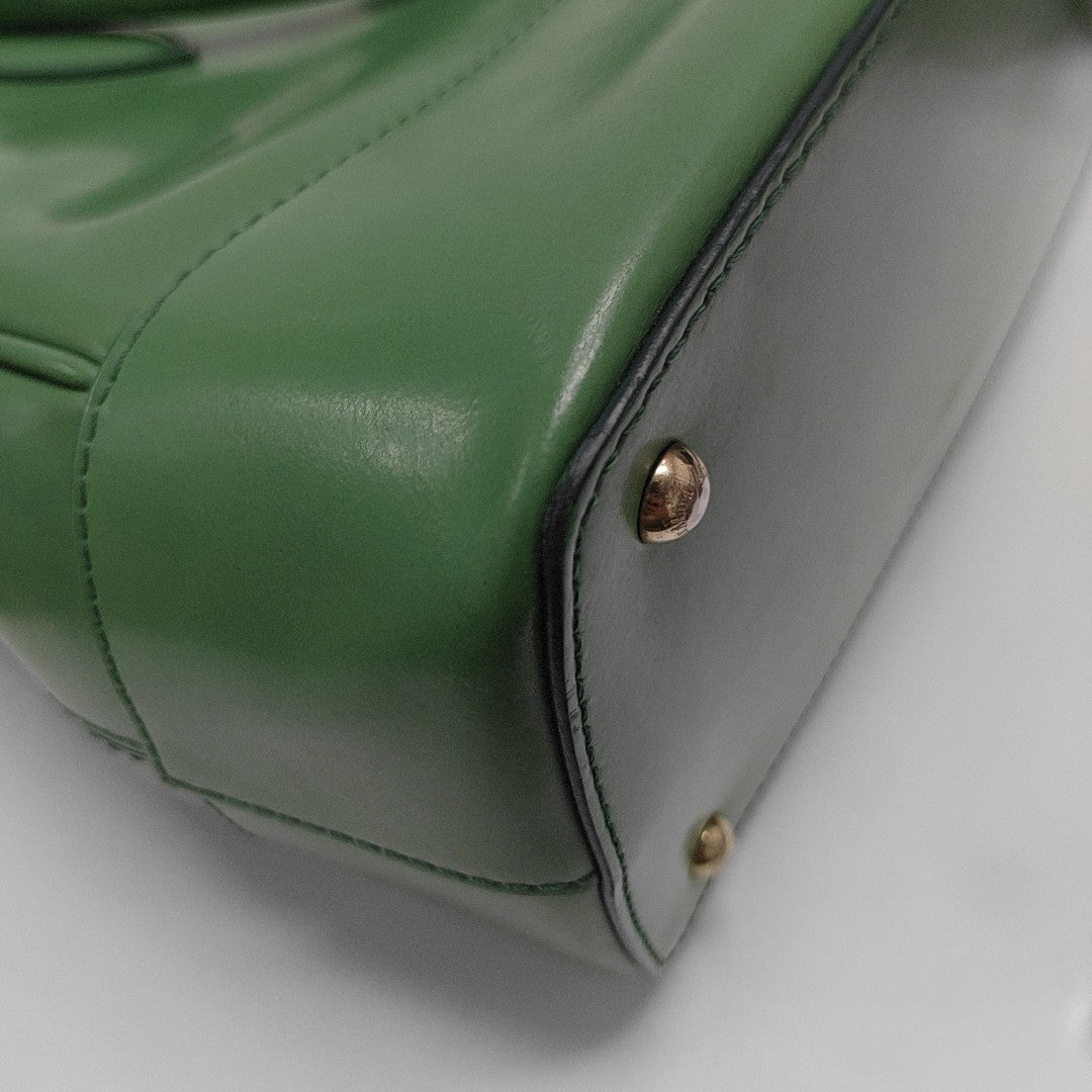 Calfskin Shoulder Bag Green