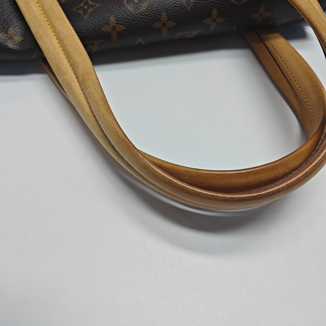 BEVERLY GM Monogram Coated Canvas Brown