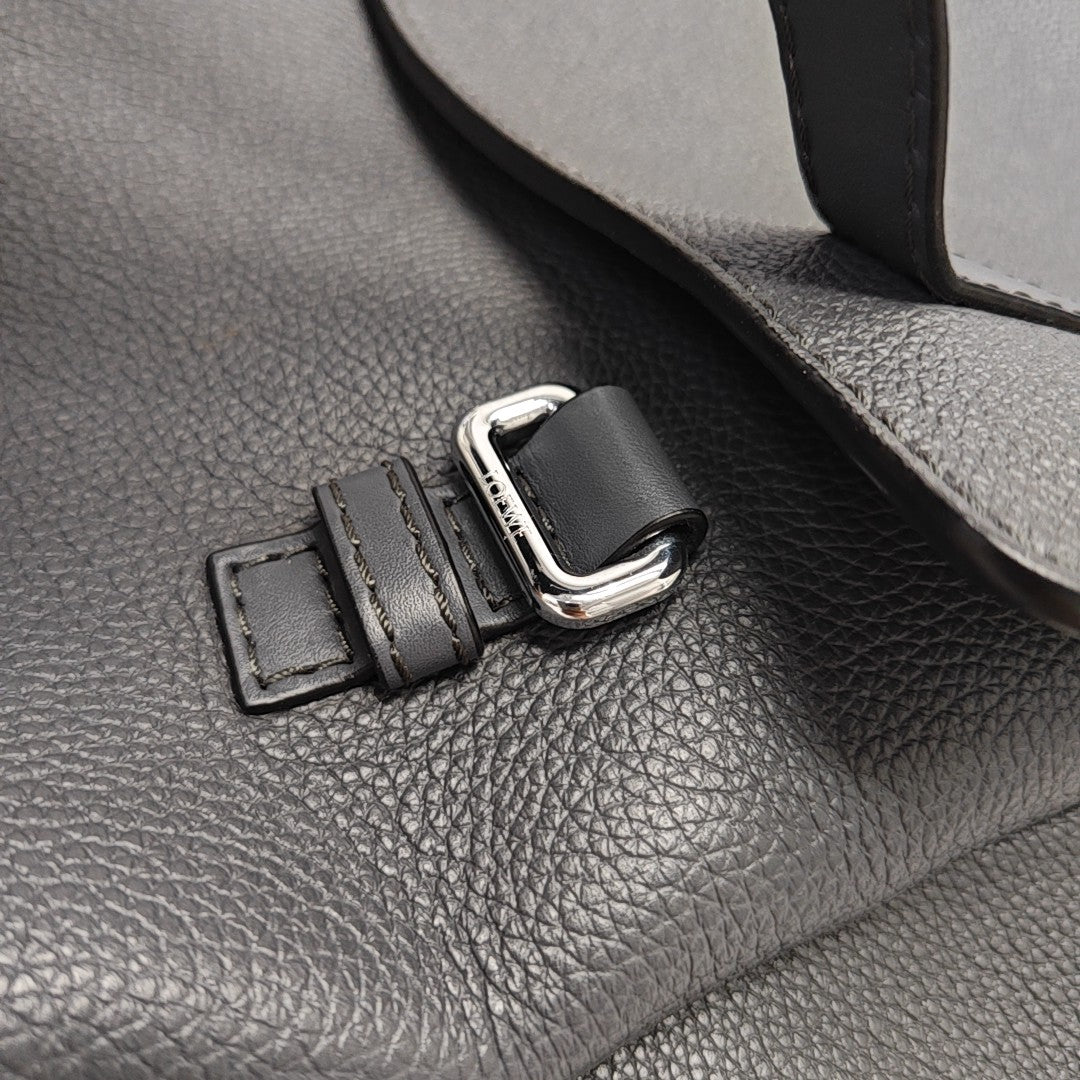 Calfskin Backpack Gray