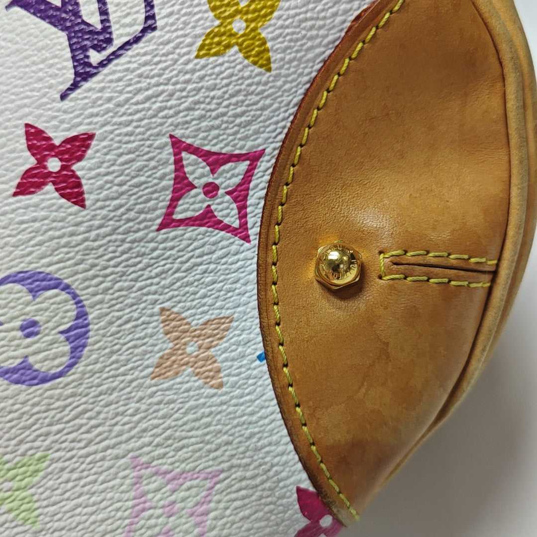 LV × TM GRETA Monogram Coated Canvas White