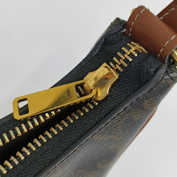 AVA Small Coated Canvas Brown