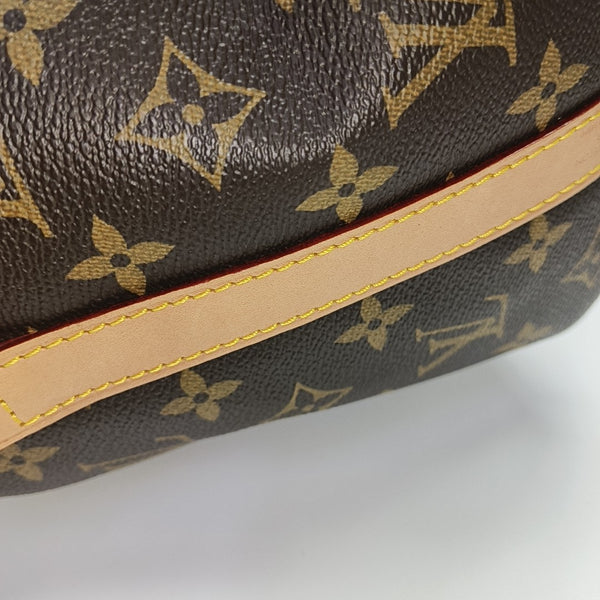 SPEEDY 25 Monogram Coated Canvas Brown