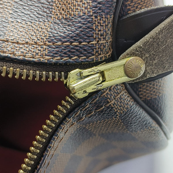 SPEEDY 30 Damier Ebene Coated Canvas Brown