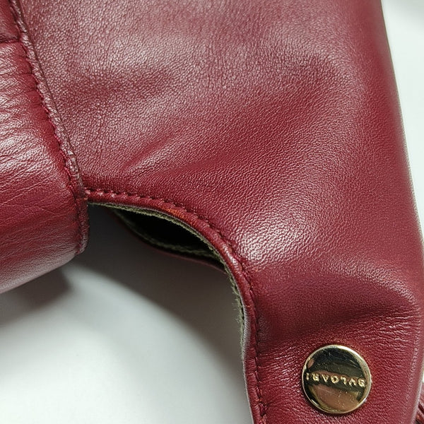 CHANDRA Calfskin Red