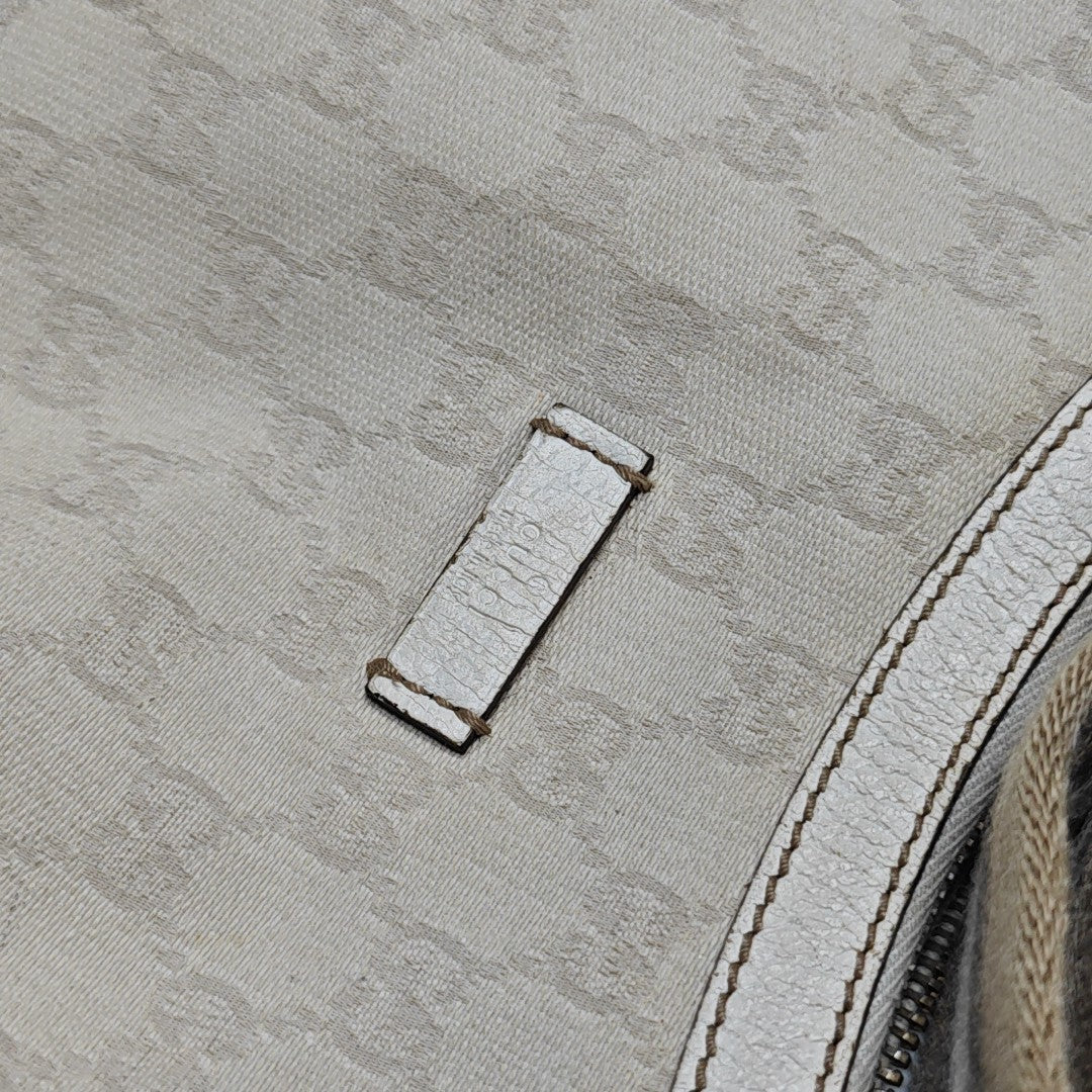 Monogram Coated Canvas Beige