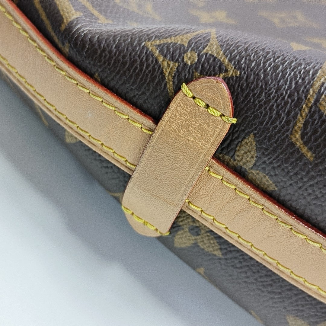 CARRYALL PM Monogram Coated Canvas Brown