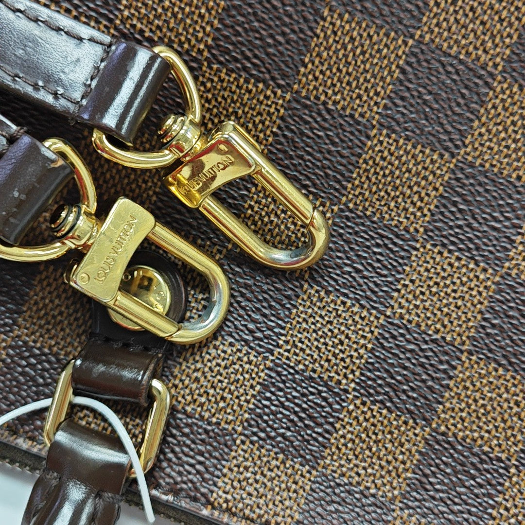 PALERMO PM Damier Ebene Coated Canvas Brown