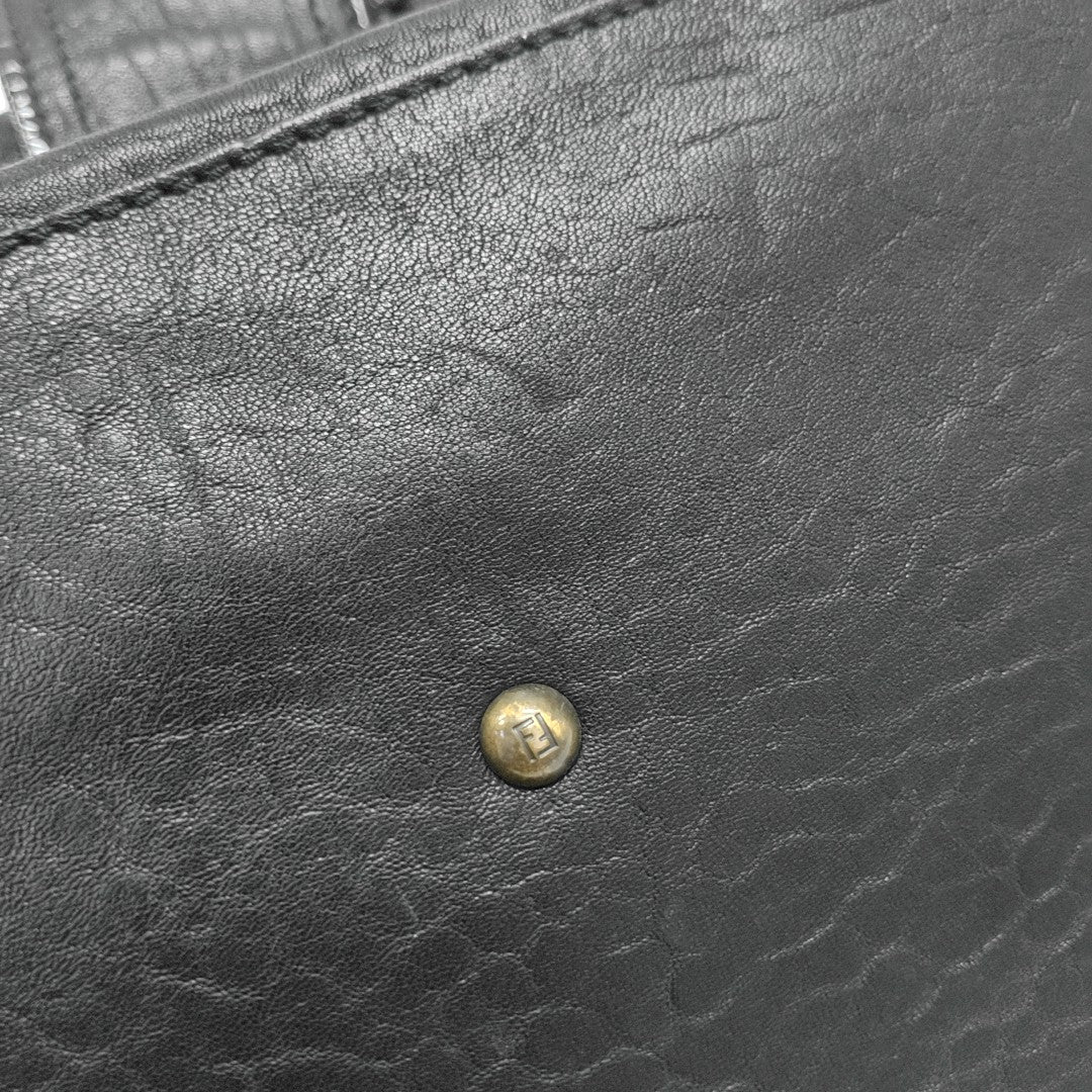Calfskin Tote Bag Black