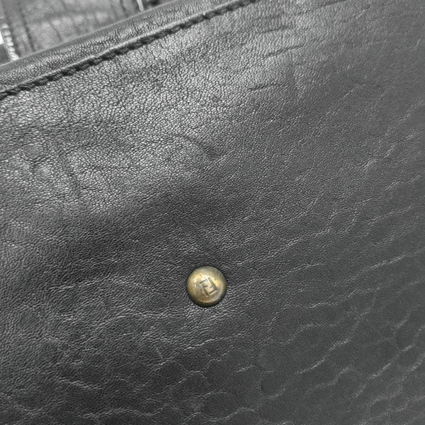 Calfskin Tote Bag Black