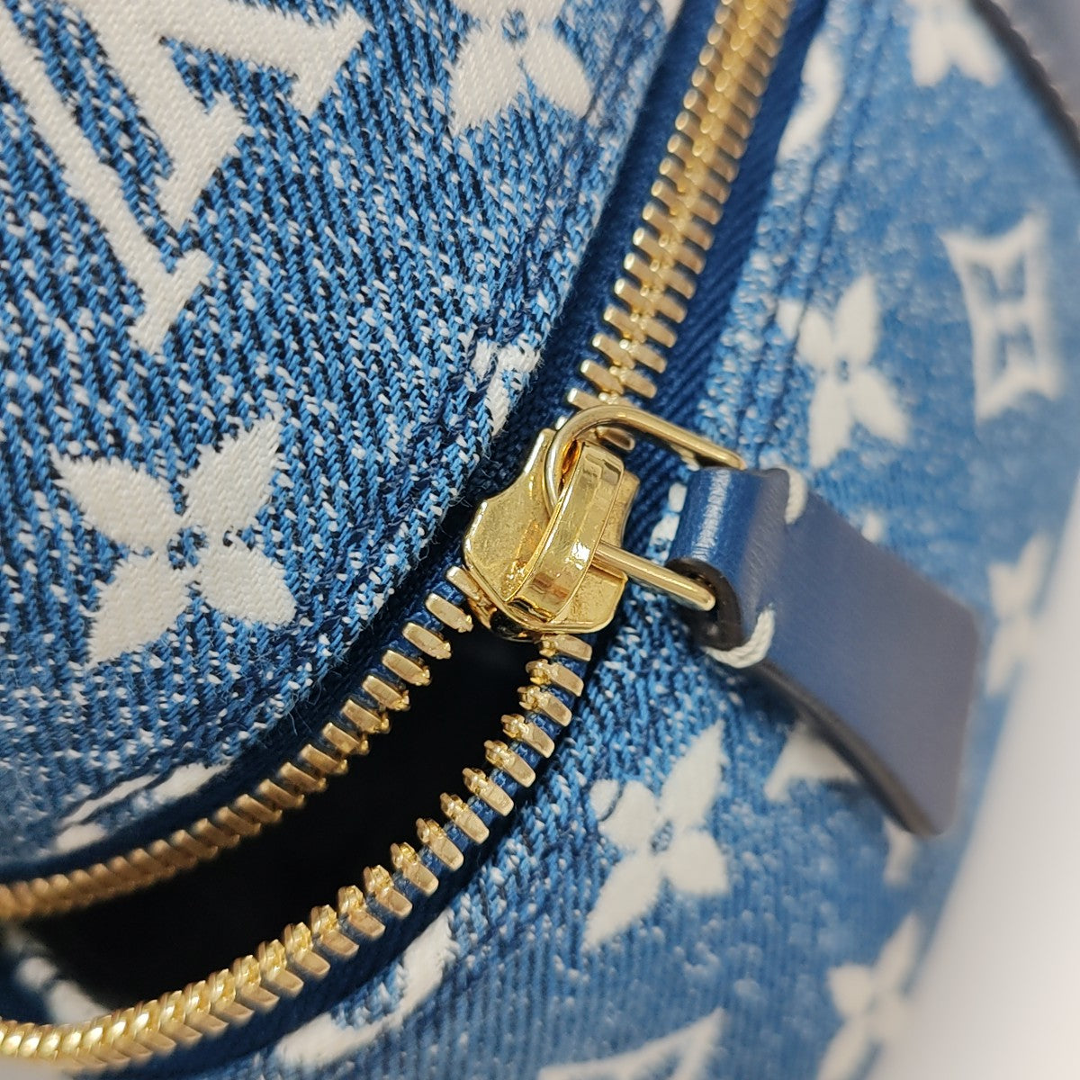 SQUARE Monogram Denim Blue