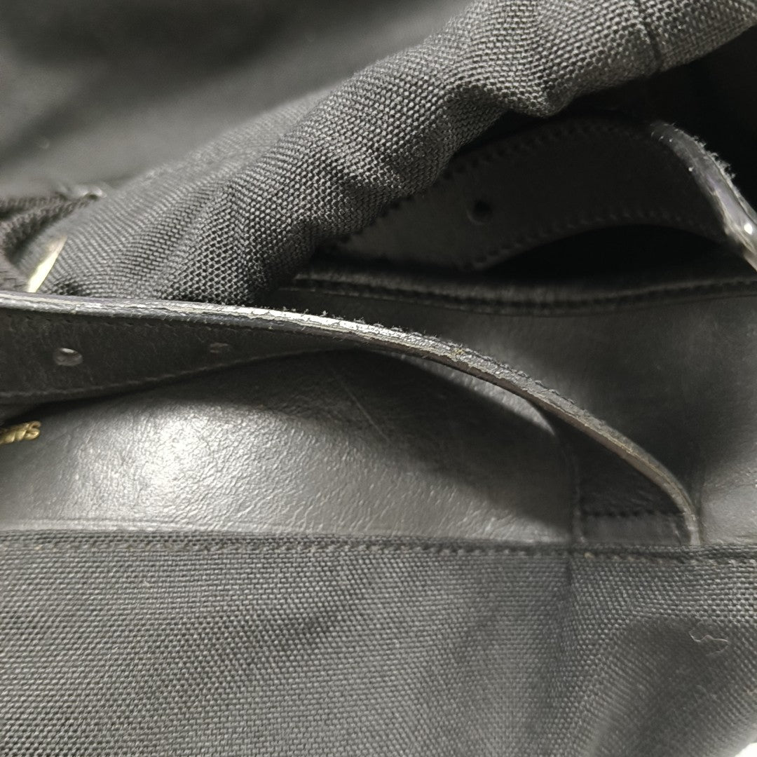 Canvas Backpack Black