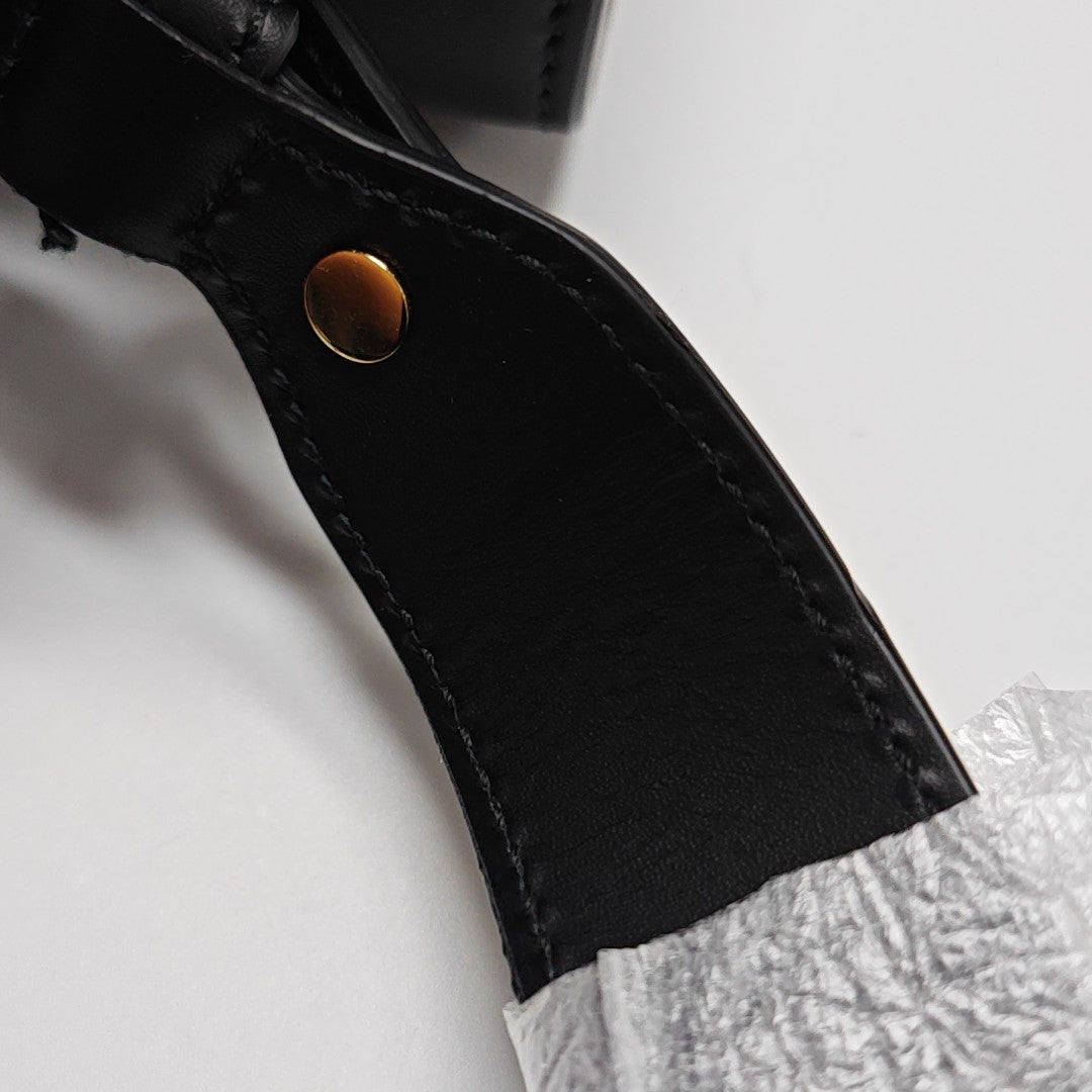 Sylvie Small Calfskin Black