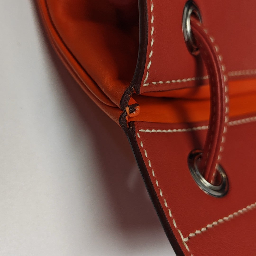 Aline Mini Lambskin Orange