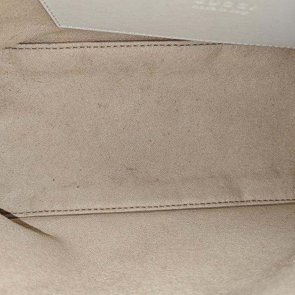 GG Marmont Small Quilted Calfskin White