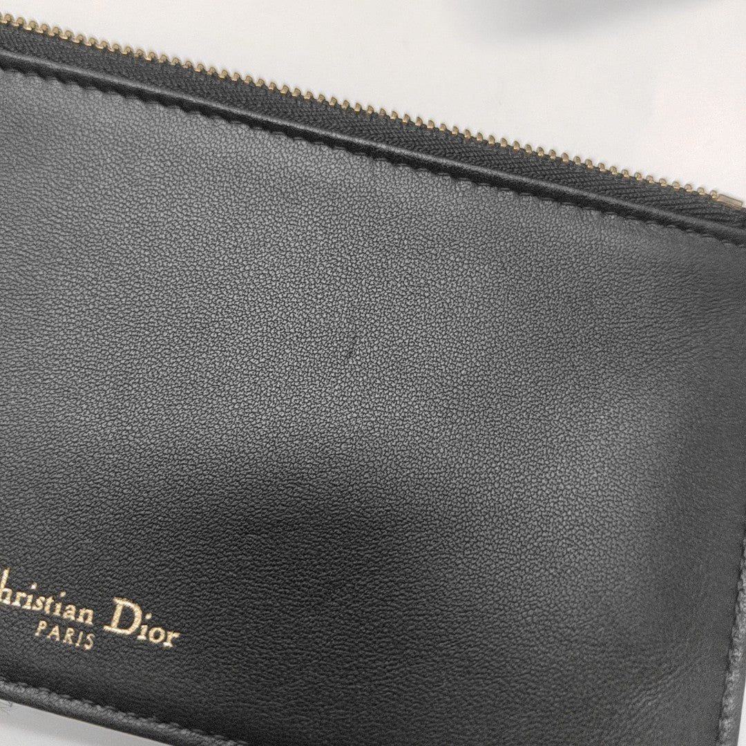 Lady Dior Small Cannage Lambskin Black