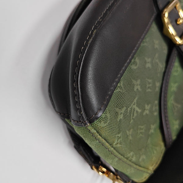 BERANGERE Monogram Canvas Green