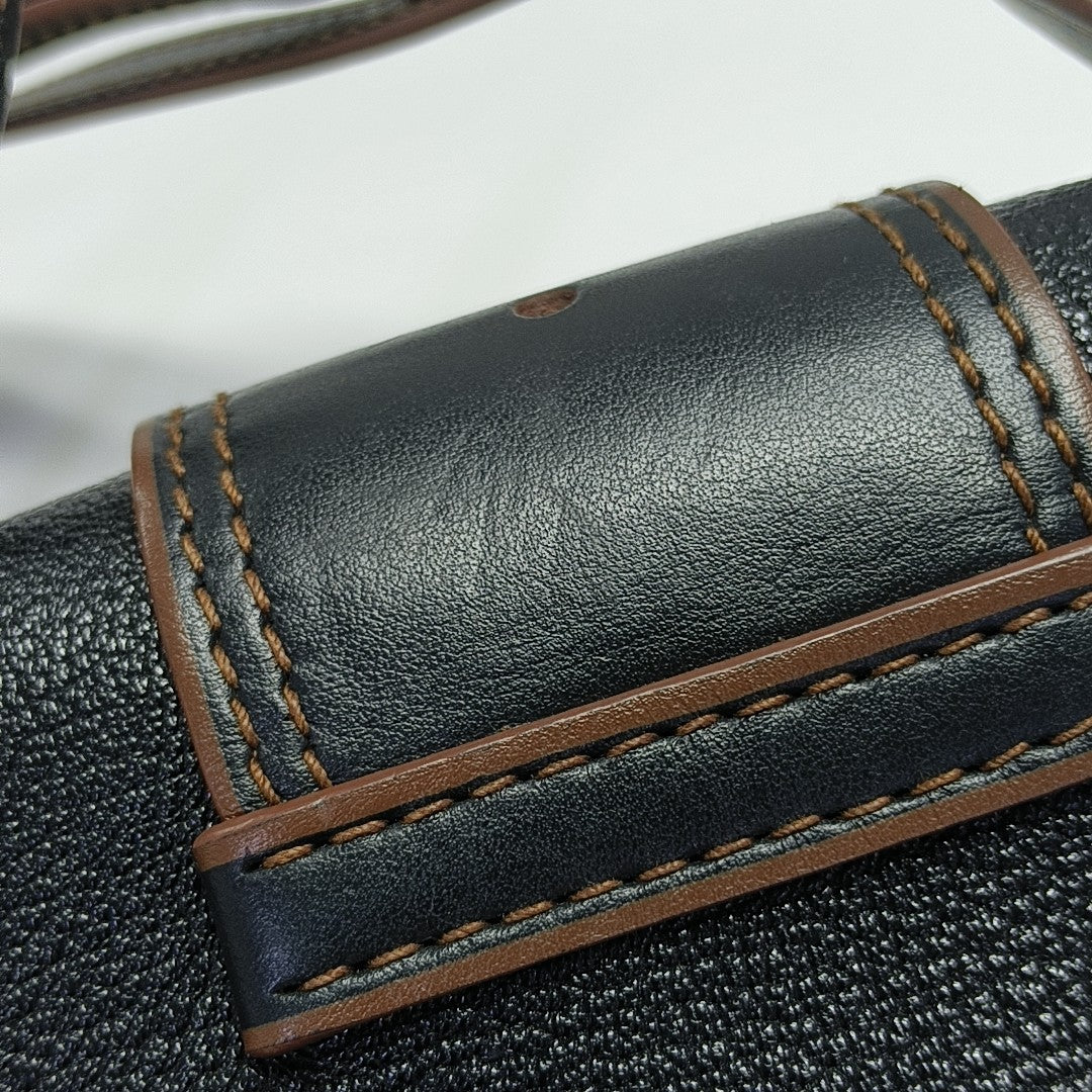 Miu Lady Calfskin Black