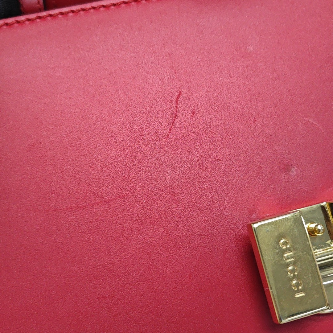Sylvie Mini Calfskin Red