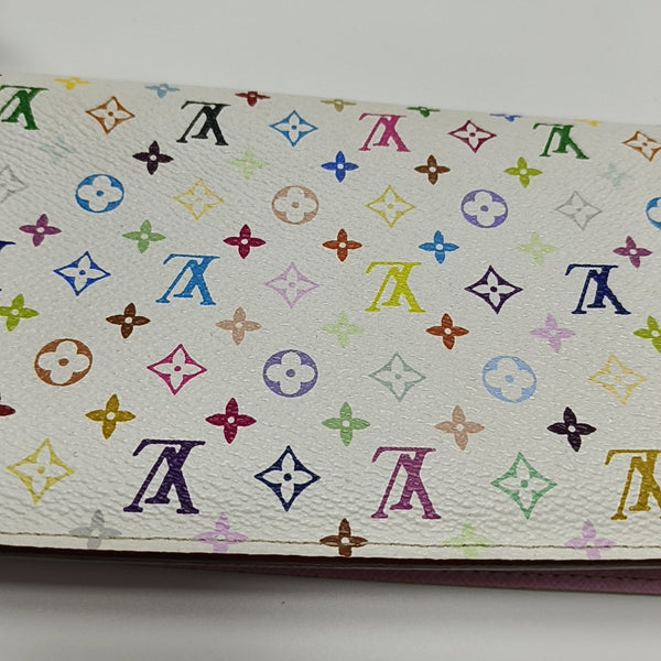 LV × TM INSOLITE Monogram Coated Canvas White Wallet