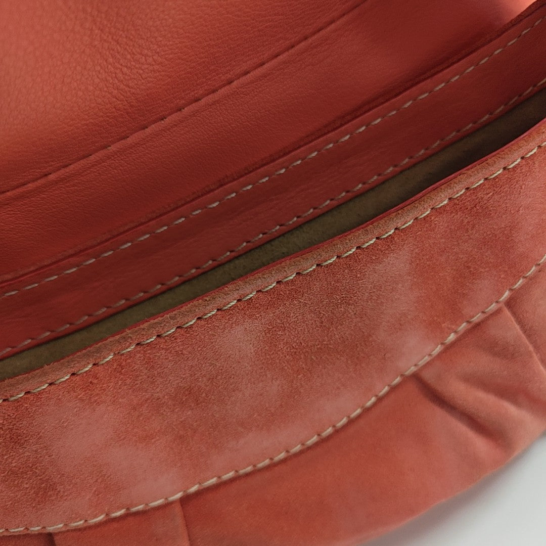METALLIC Suede Orange