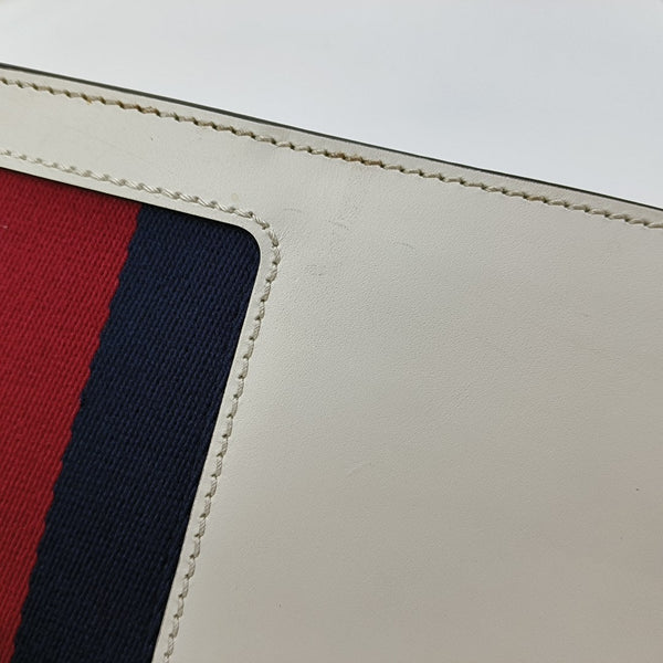 Sylvie Small Calfskin White