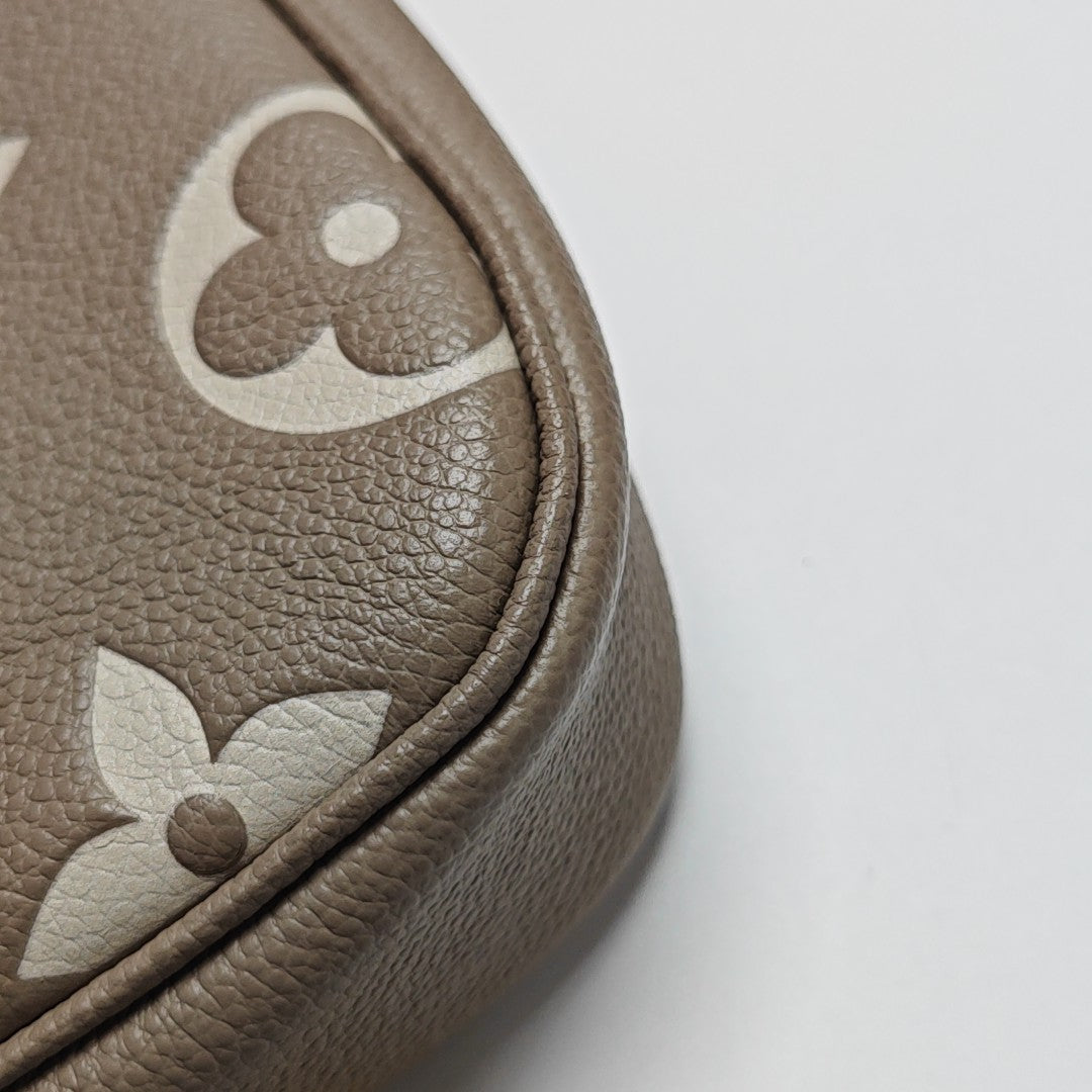 IVY Monogram Calfskin Gray