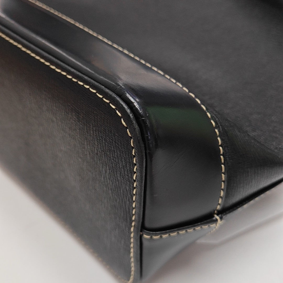 Calfskin Tote Bag Black