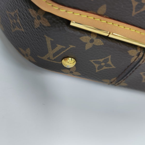 BOITE CHAPEAU PM Monogram Coated Canvas Brown