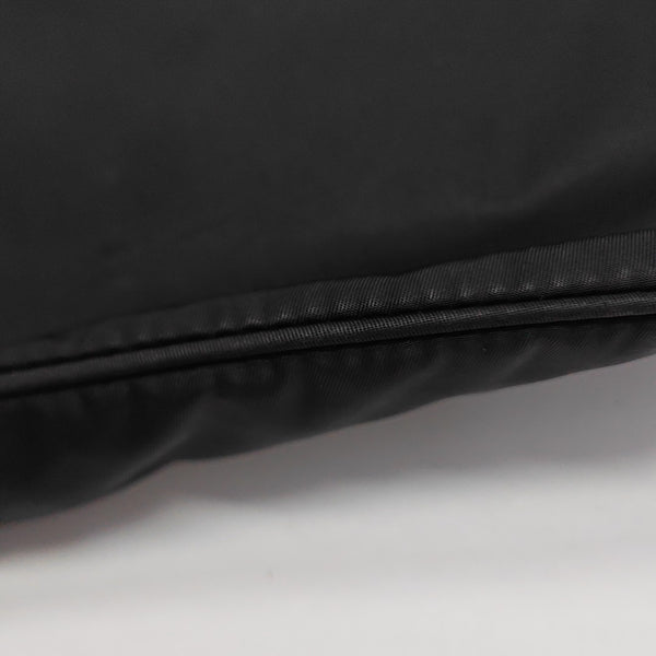 Nylon Top Handle Bag Black