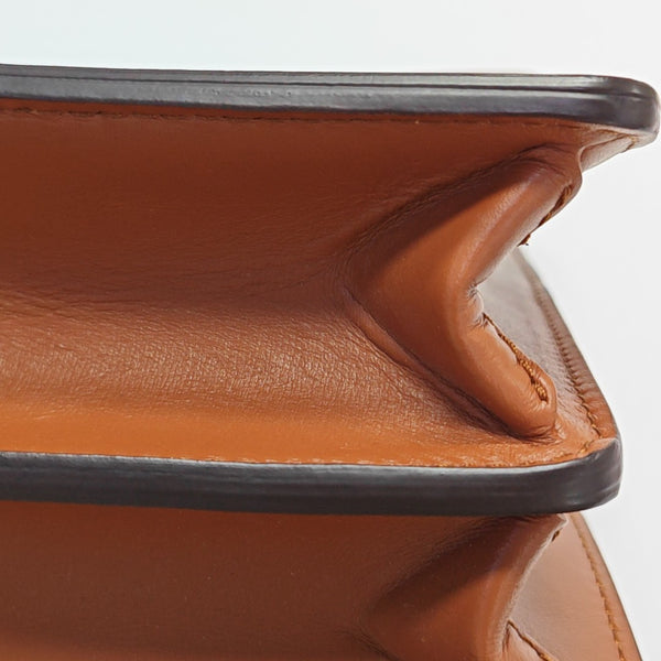 DAUPHINE Mini Monogram Coated Canvas Brown