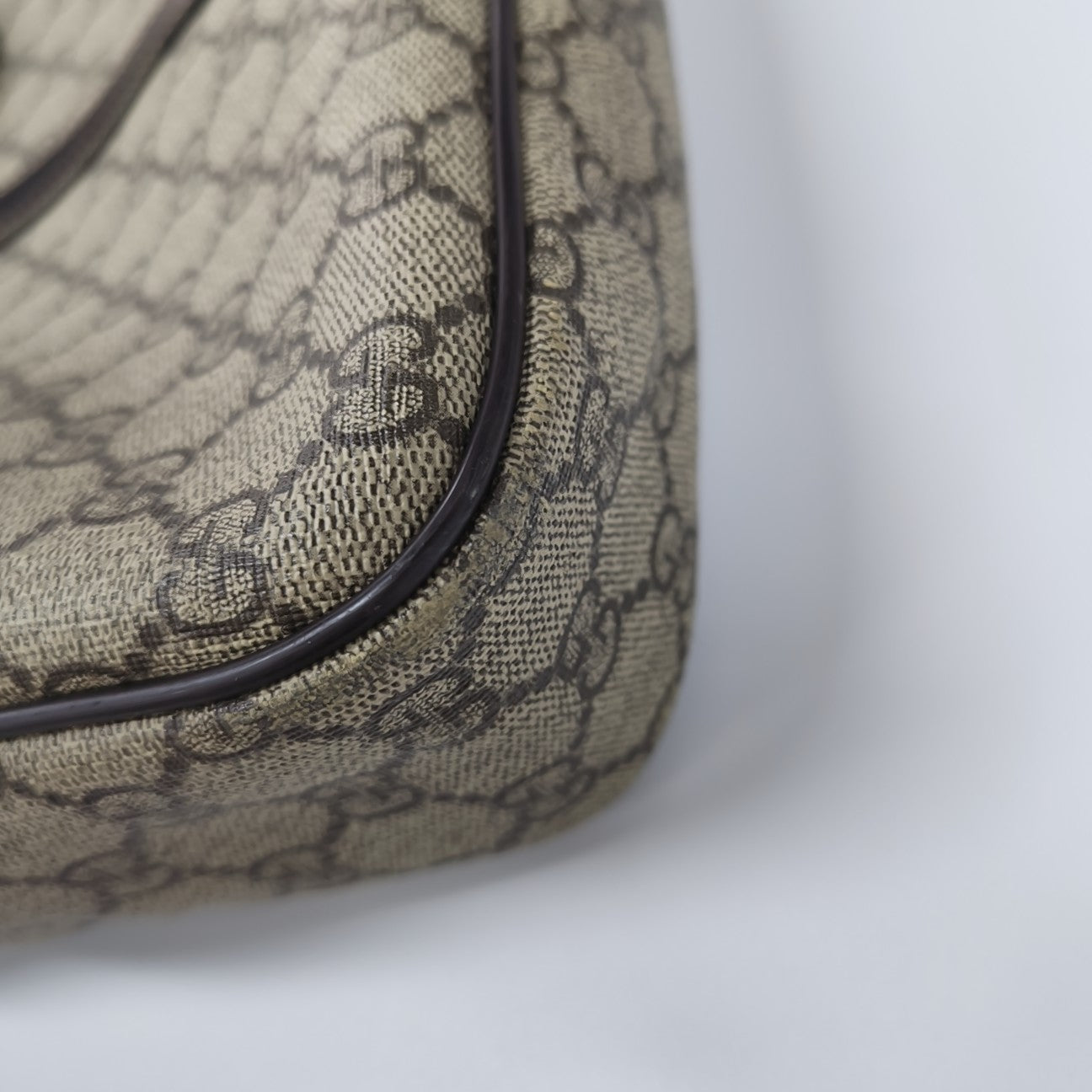 Duffle Monogram Coated Canvas Beige