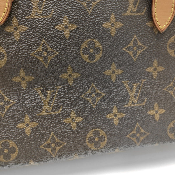 POPINCOURT Monogram Coated Canvas Brown