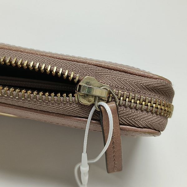 Monogram Calfskin Wallet Pink