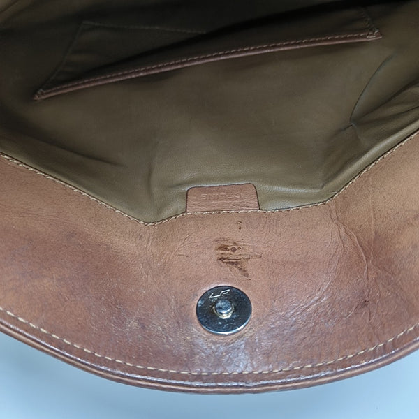 MACADAM CLUTCHES Coated Canvas Beige