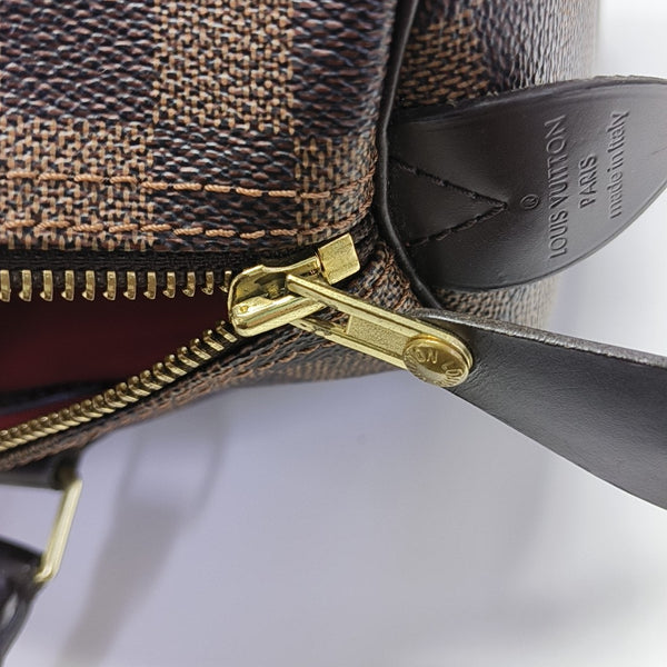 SPEEDY 30 Damier Ebene Coated Canvas Brown