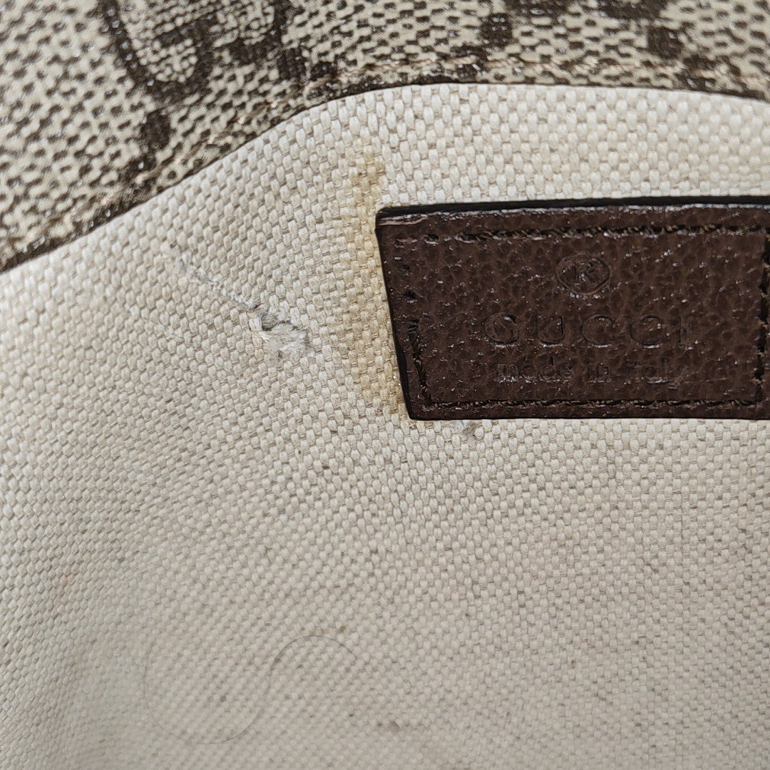 Neo Vintage Monogram Coated Canvas Beige