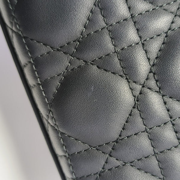 Lady Dior Small Cannage Calfskin Black
