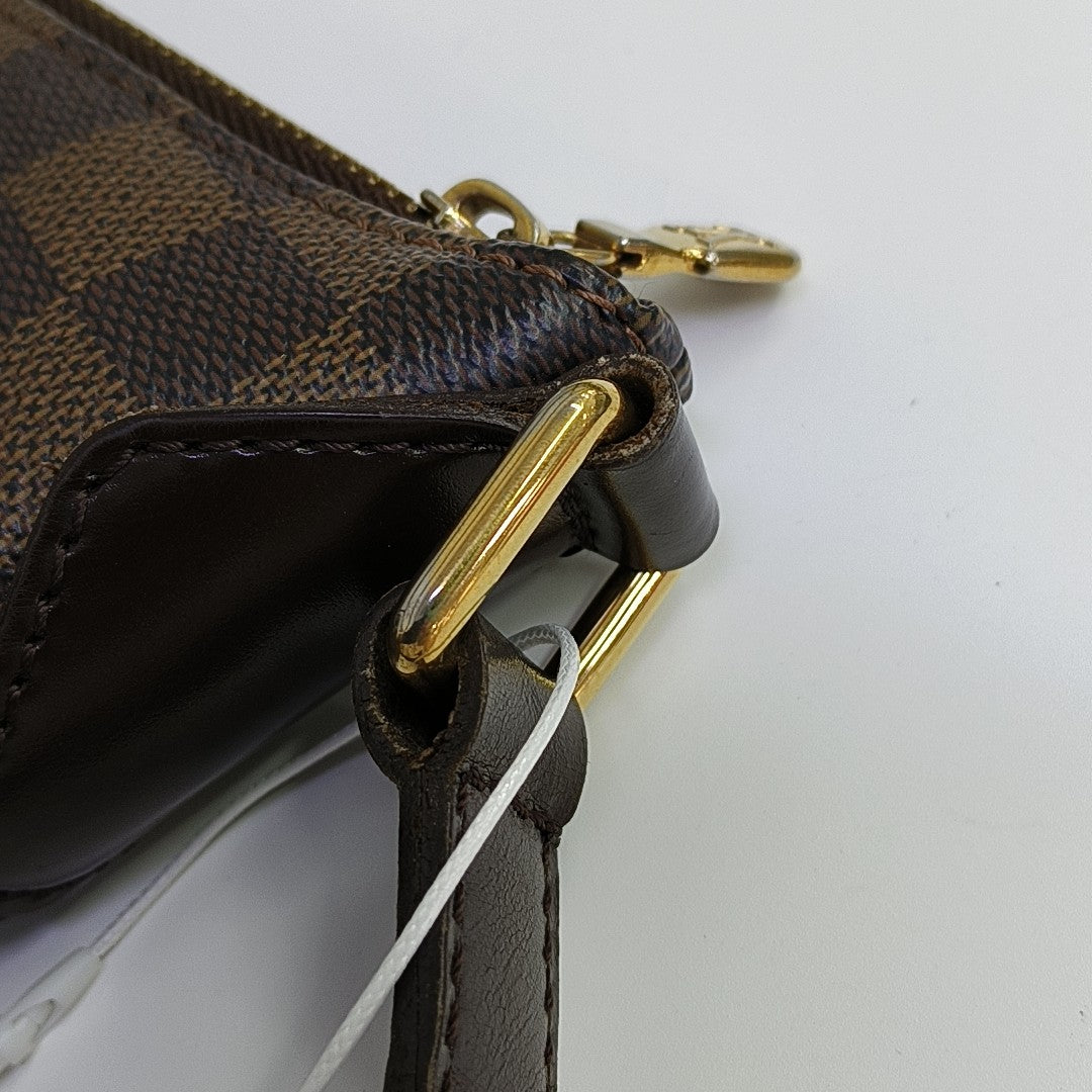 BLOOMSBURY PM Damier Ebene Coated Canvas Brown