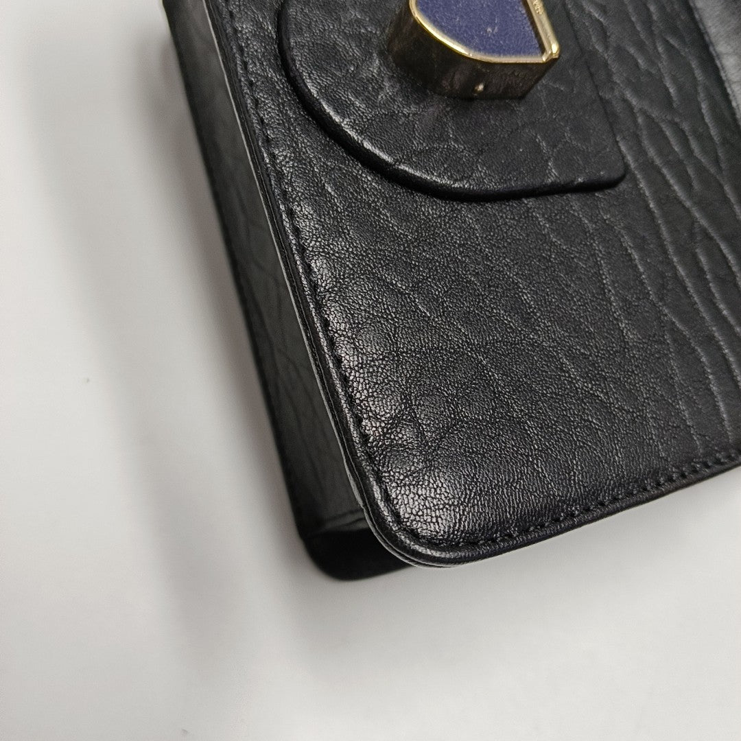 Diorama Calfskin Black