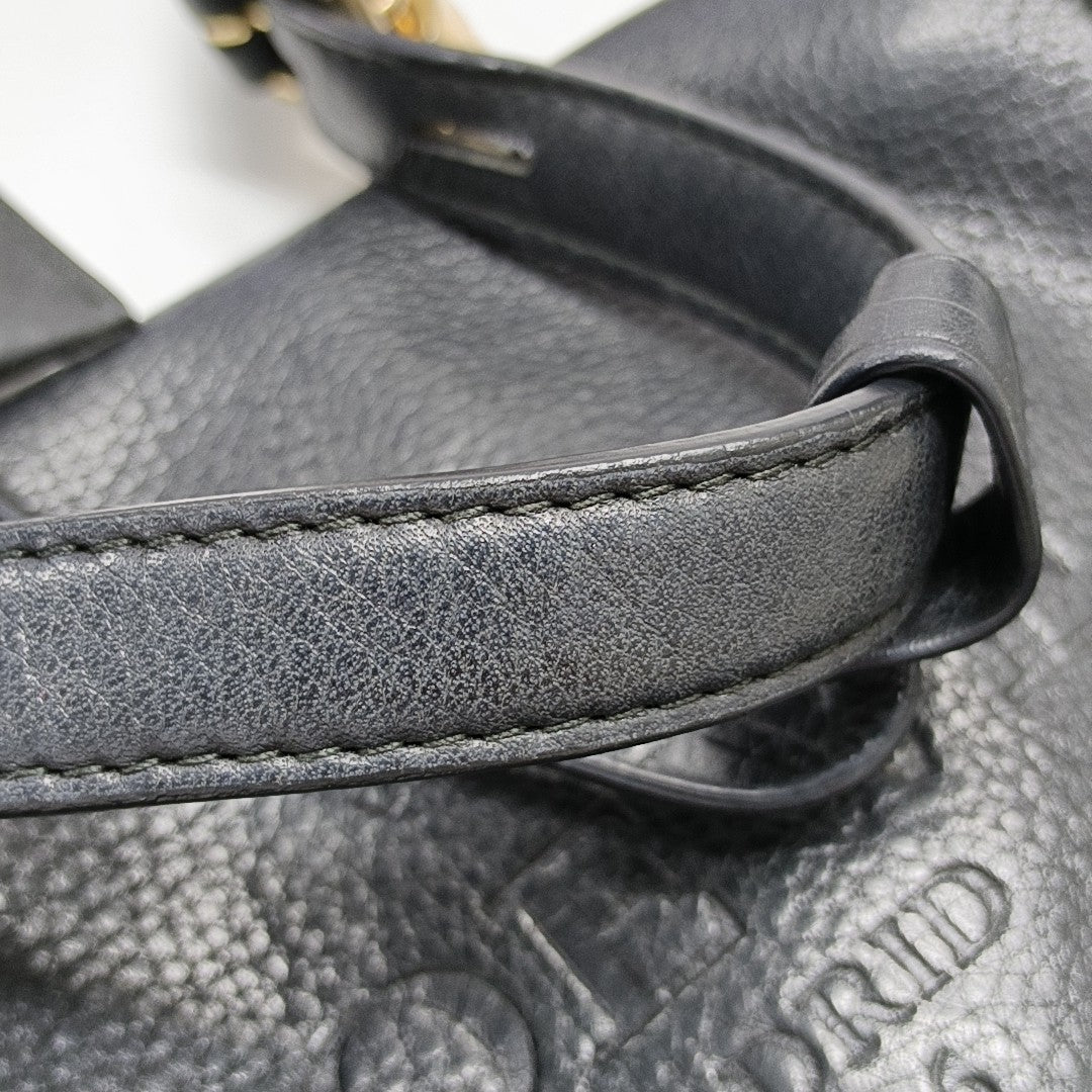 Calfskin Shoulder Bag Black